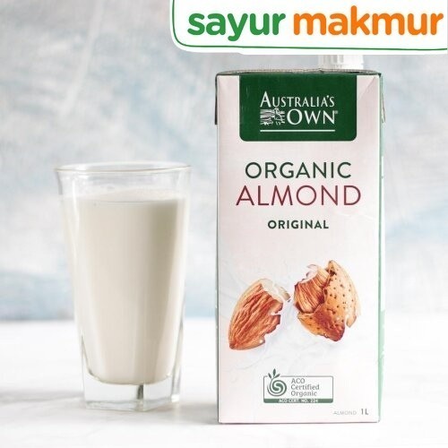 

Australias Own Organic Almond Milk 1 liter Sayurmakmur