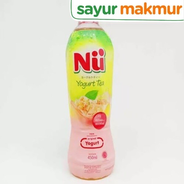 

Nu Minuman Yogurt Tea Botol 450 ml Sayurmakmur