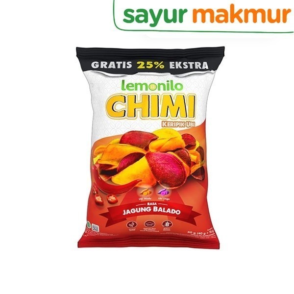 

Lemonilo Keripik Ubi Chimi Balado 40 - 50 gram Sayurmakmur