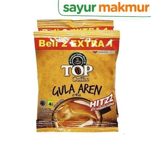 

TOP Kopi Gula Aren 1 Bag Isi 6 Extra 3 pcs x 22 gram Sayurmakmur