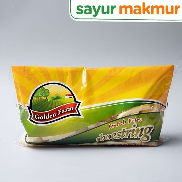

Golden Farm Straight Cutted French Fries 500 gram Sayurmakmur