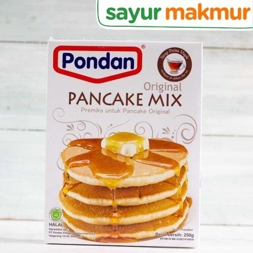 

Pondan Pancake Original Mix 250 gram Sayurmakmur