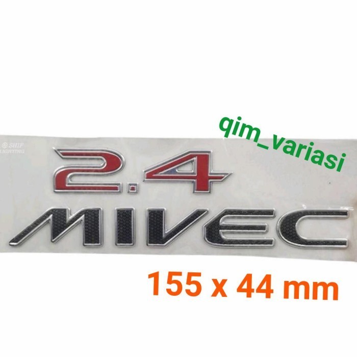 Asli Emblem Logo Mitsubishi Mivec 24 2.4 Mivec Murah