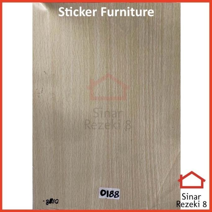 Sticker Wallpaper Pelapis Furniture Coklat Pvc Meja Urat Kayu Lemari