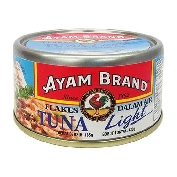 

Ayam Brand Tuna Flakes In Water 150Gr