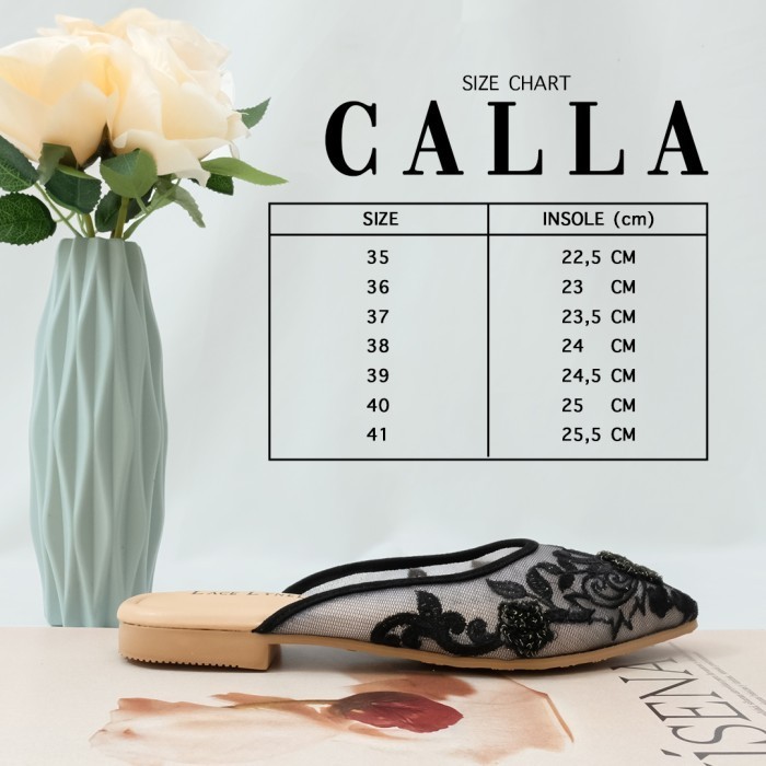 Lace Lynelle Mules Calla