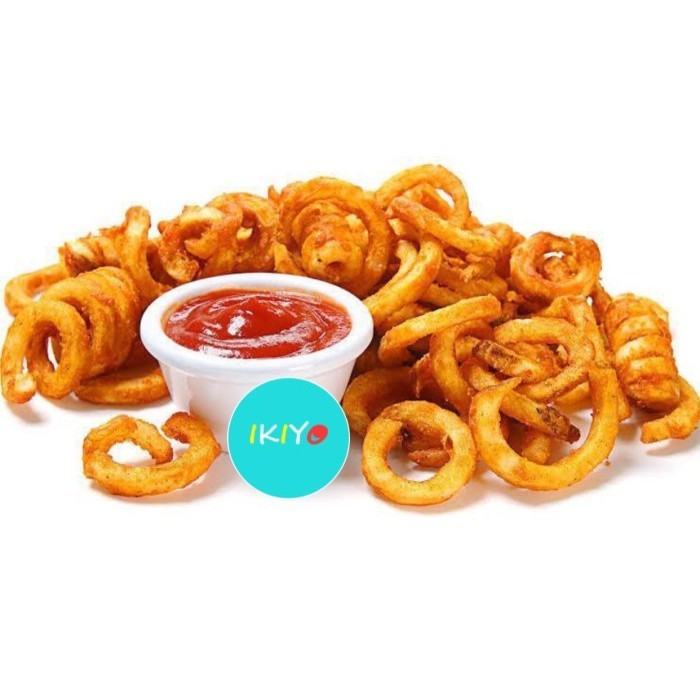 

Uinn - French Fries Curly / Kentang Goreng - Frozen Food / Curly Import 1 Kg