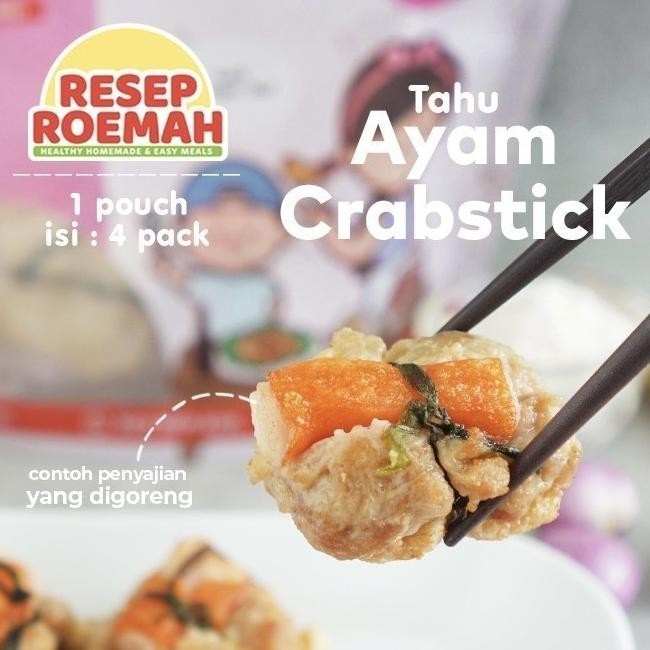 

Uinn - Original Resep Roemah Tahu Ayam Crabstick / Kids Frozen Food Homemade