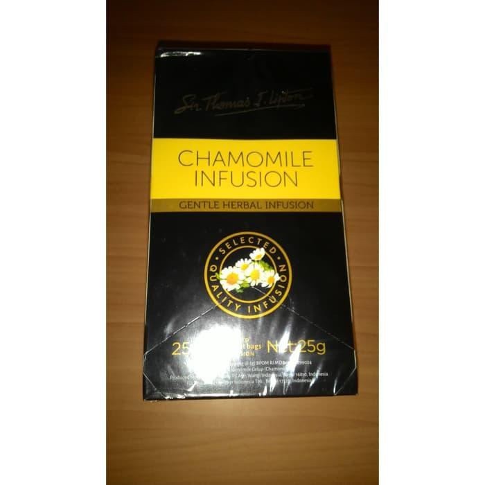 

TEH CELUP CAMOMILE - CHAMOMILE HERBAL INFUSION - SIR THOMAS J. LIPTON SANGAT AMPUH KUALITAS TERBAIK