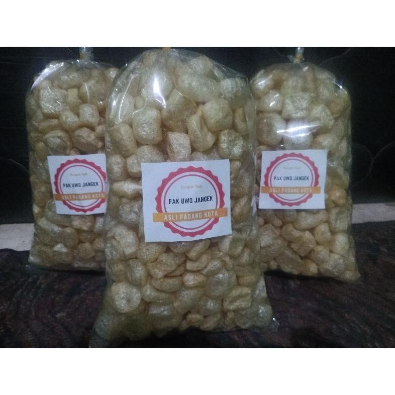 

POI Kerupuk Kulit | Kerupuk Jangek | Kerupuk Rambak | Padang Kota | Berat 250g TERLARIS