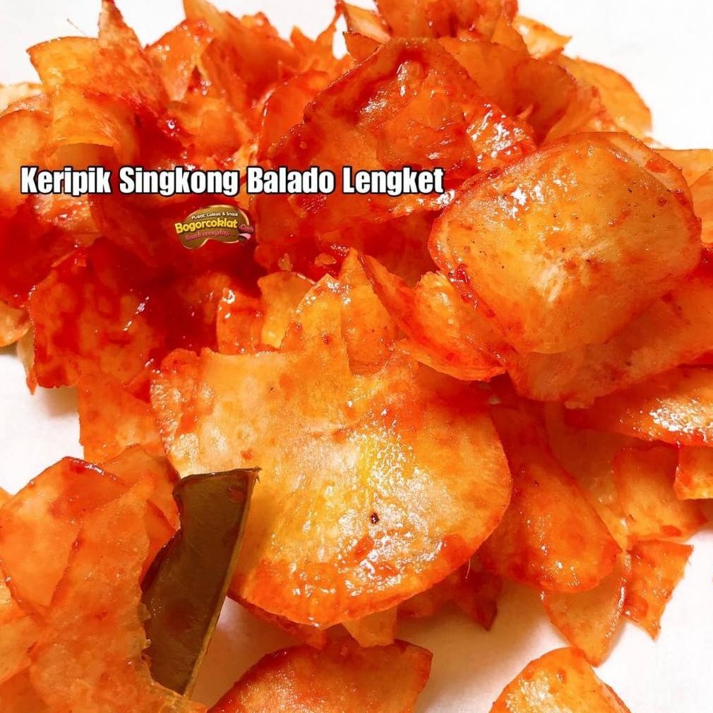 

POI Keripik Singkong Balado Lengket 1kg TERLARIS