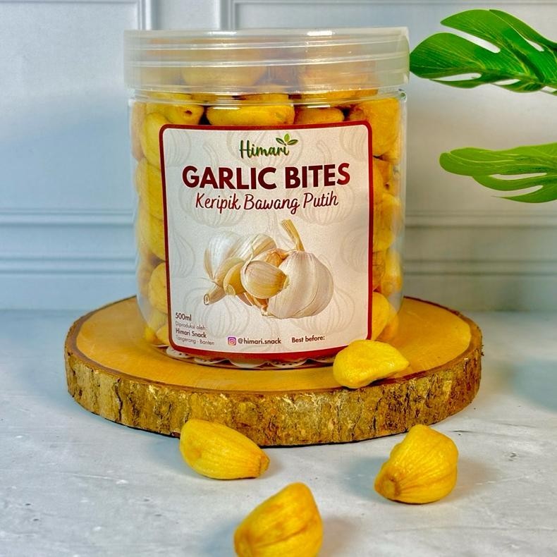 

POI Keripik Bawang Putih Garlic Bites Himari Ukuran 500ml TERLARIS