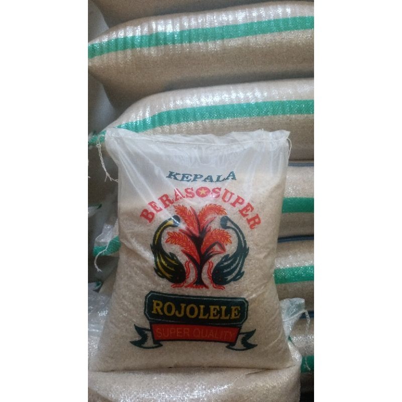 

Beras Rojolele Kepala 5Kg Bekah Pulen.