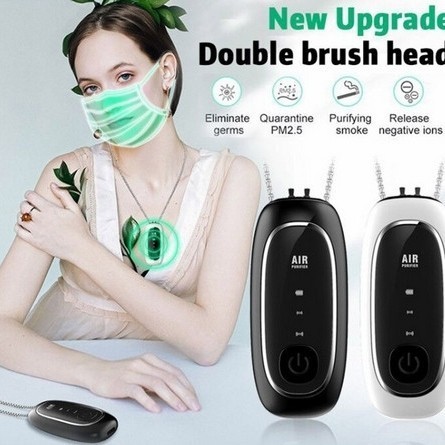 Kalung Air Purifier Ionizer Pembersih Udara Portable
