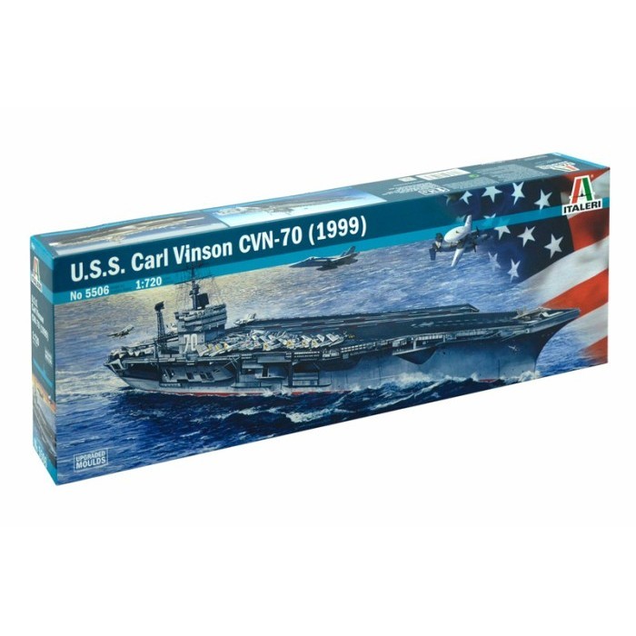 Italeri 5506 1/720 U.S.S. CARL VINSON CVN-70 (1999)