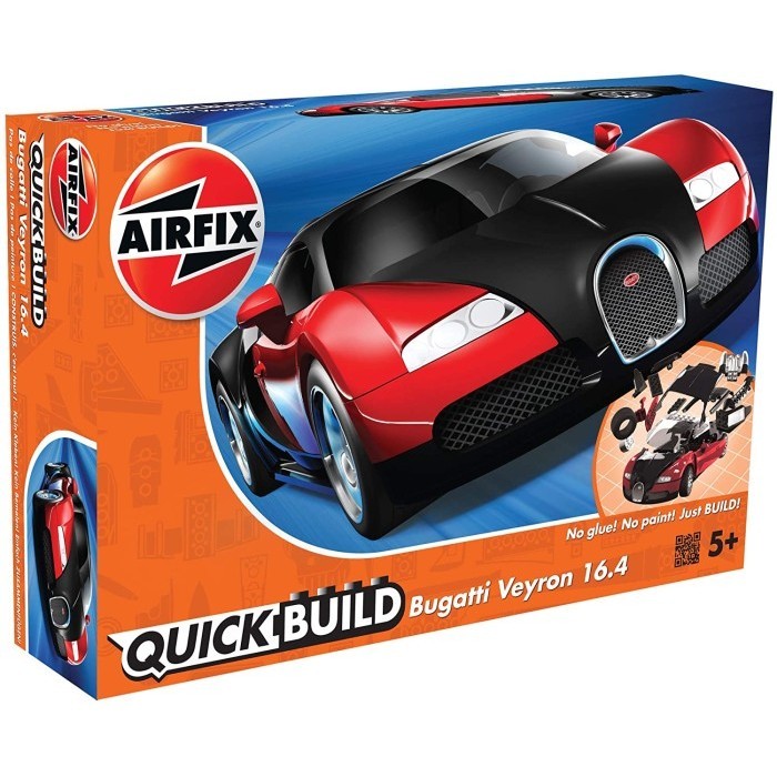 AirFix QuickBuild Bugatti Veyron 1.64 - RED