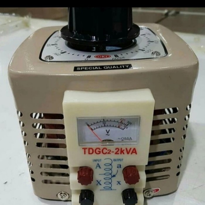 Ready Step Up Down Ac Voltage Regulator 2000Watt 0V-250V Oki