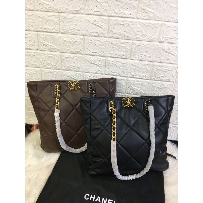 Chanel 19 Shopping Bag with Dustbag