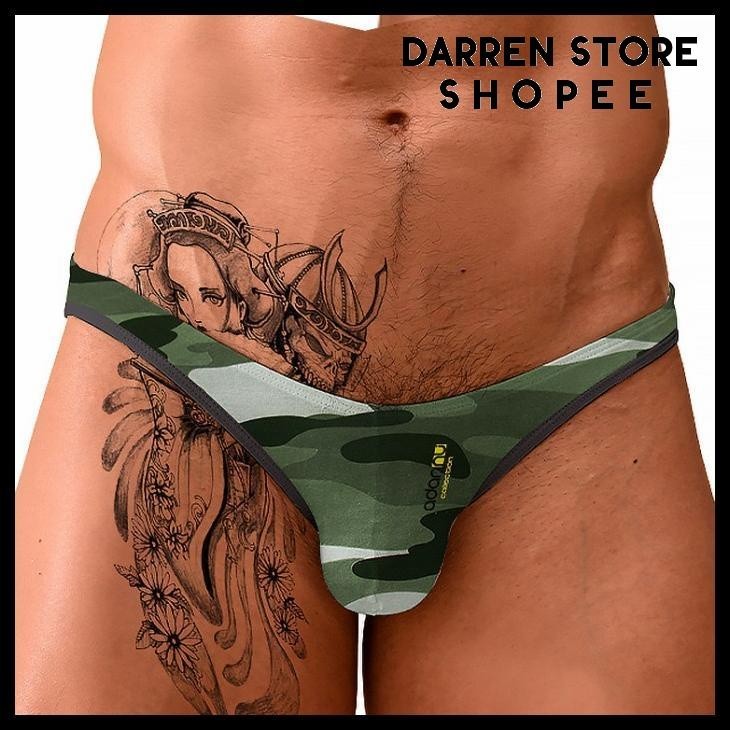 BR310. CELANA DALAM PRIA MODEL CELANA DALAM PRIA BRIEF SEXY / JOCKSTRAP PRIA SEXY BRIEF MOTIF ARMY
