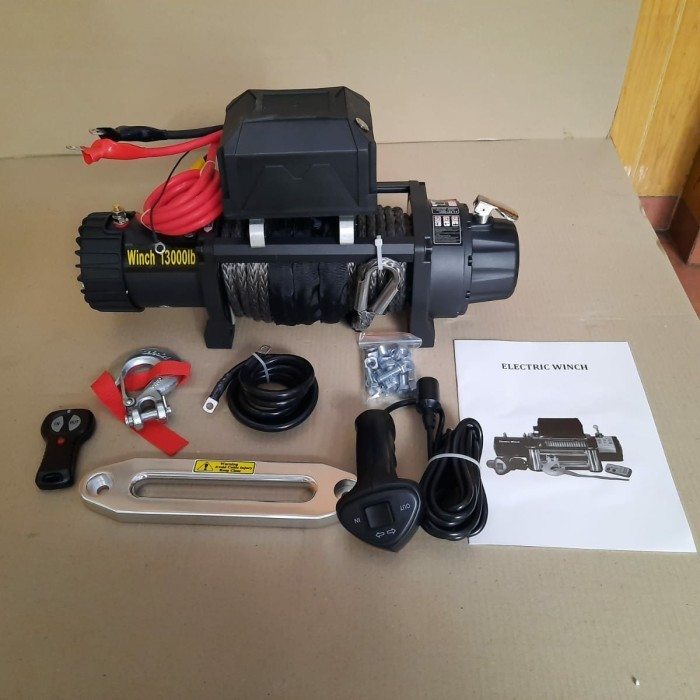 Winch Derek Tali Plasma Rope 12V 13000Lbs Ch