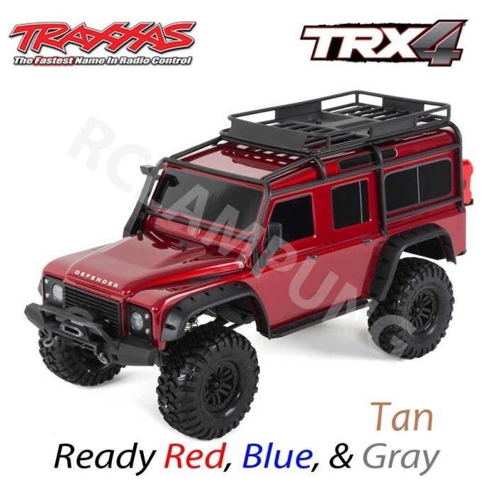 TRAXXAS TRX-4 TRX4 1/10 RTR Scale Rock Crawler w/ Land Rover Defender
