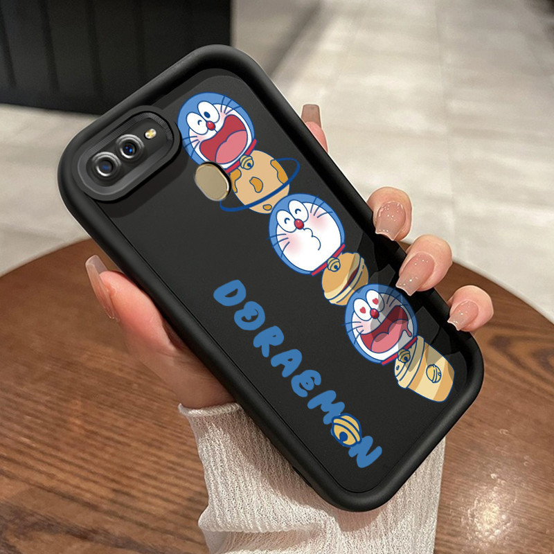Casing Hp OPPO A7 OPPO A5s OPPO A12 OPPO A12S A11k Case Kesing ponsel Doraemon HP pelindung silikon 