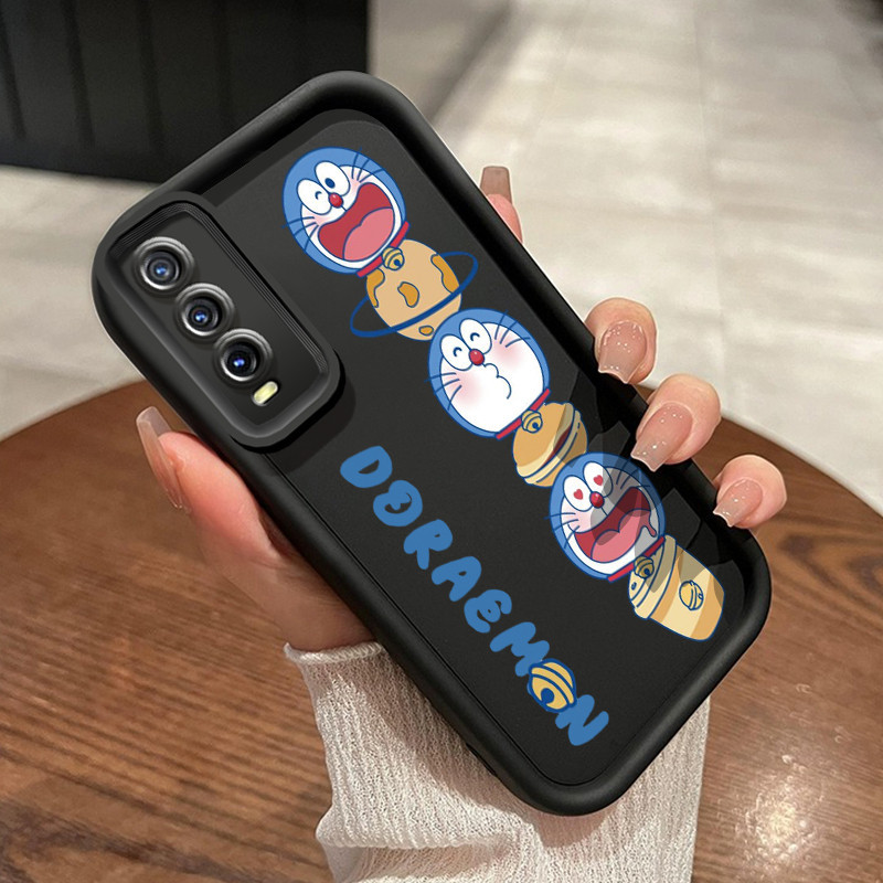 Casing Hp VIVO Y20 Y20s Y20i Y20T Y12s Y12a Y30G Y11s Case Kesing ponsel Doraemon HP pelindung silik