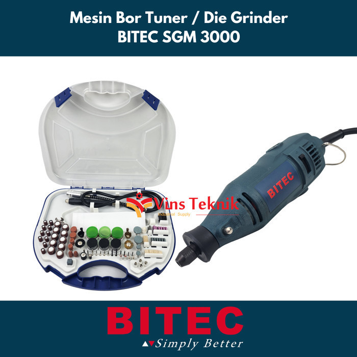 MESIN BOR TUNER DIE GRINDER SGM3000 BITEC SGM 3000