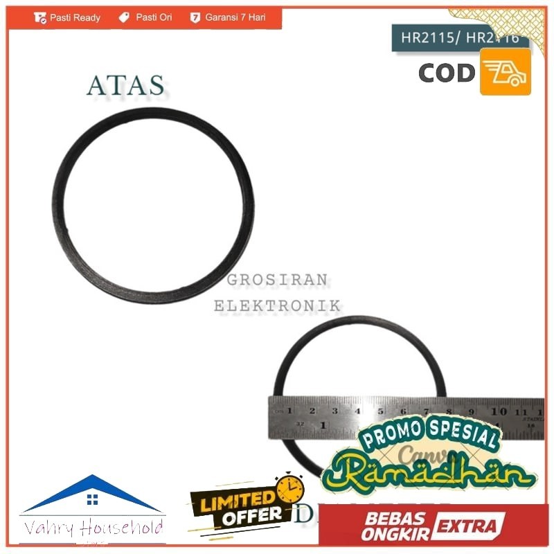 SPAREPART PISAU KNIFE ASSY Tabung Jar Blender Philips Karet Gear Ring - KARET