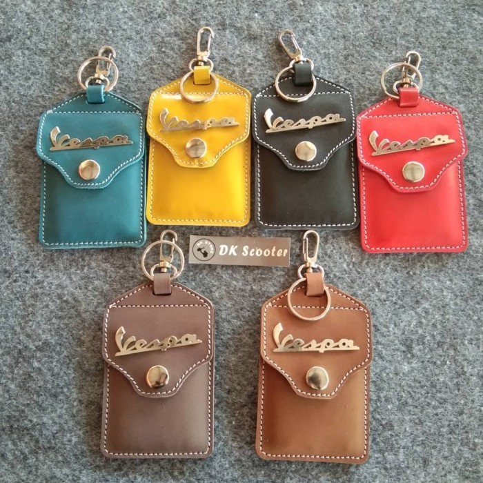 VESPA GANTUNGAN KUNCI STNK LOGO VESPA VARIAN WARNA
