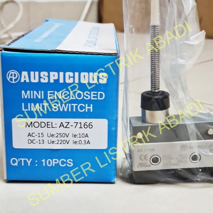 Asli Auspicious Taiwan Enclosed Limit Switch Az 7166 / Az-7166 Hemat