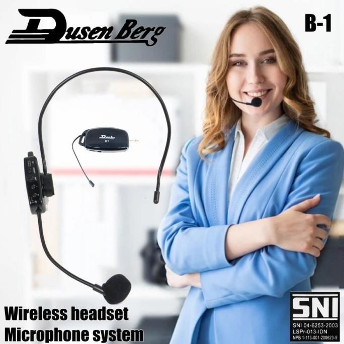 Mic imam Wireless dusenberg B 1 Bando Wireless Connect Amplifier Toa