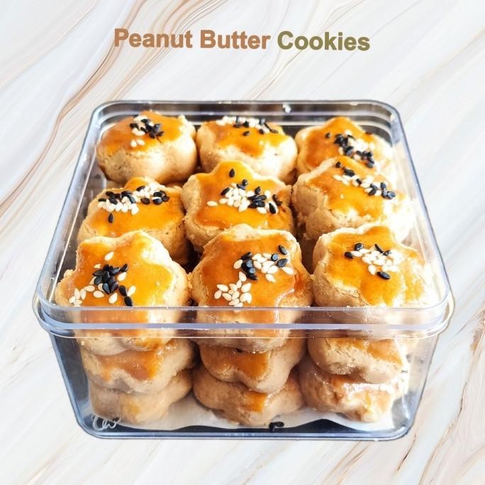 

Terbaik Kue Kacang Peanut Butter Cookies Pinki Pie 300Gr Terbaik