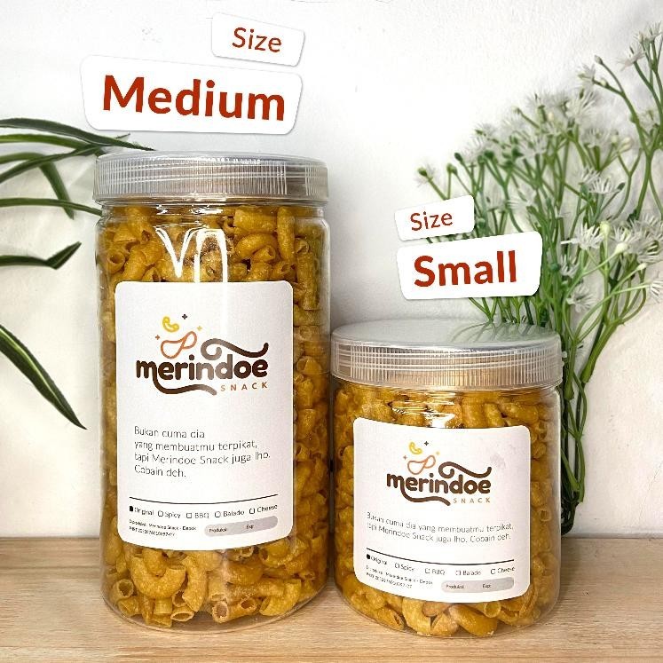 

POI Makaroni Bantat Tasik Rasa Asin Gurih (Original) - Merindoe Snack TERLARIS