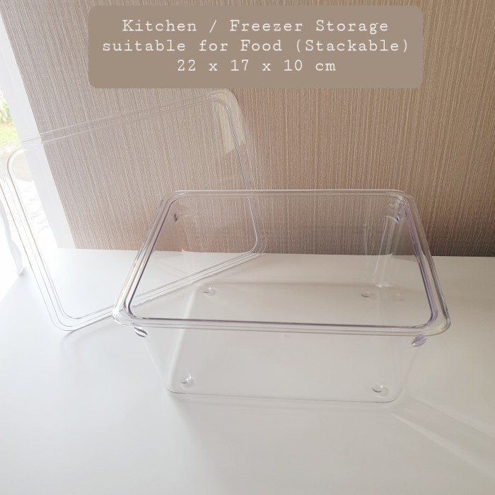 Kitchen Freezer Food Storage Container (Stackable) Kulkas