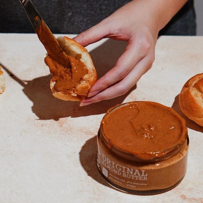

NUDE Original Almond Butter Unsweetened 200g - Natural Vegan Spread Ke Best Seller