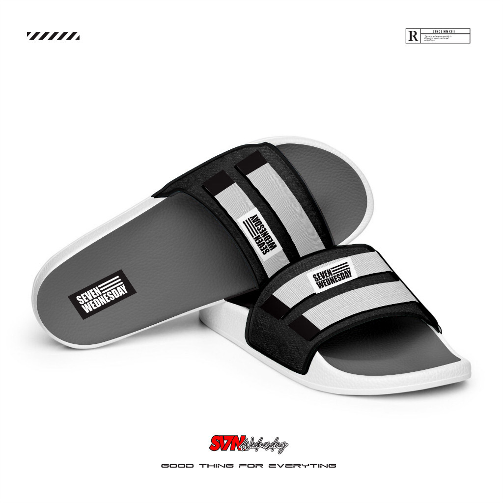 LEBARAN SALE 4.4 849 Sandal Slide Pria Wanita Sandal Selop Dewasa Anak Anak Sandal Kekinian Sandal