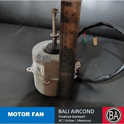 Outdor Motor Dinamo Fan Outdoor AC Sanken Midea YDK25-4(B) Body Kecil