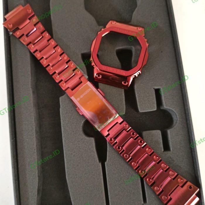 Bnb Metal Bezel & DW-5600/GWB5600/DW5600 RED DEVIL