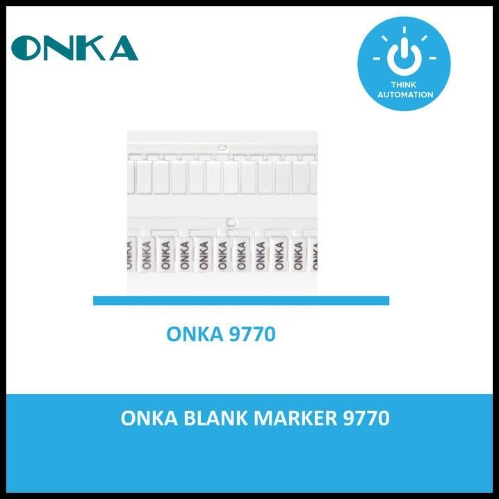

DISKON ONKA BLANK MARKER NUMBERING | ONKA 9770 !!!!!