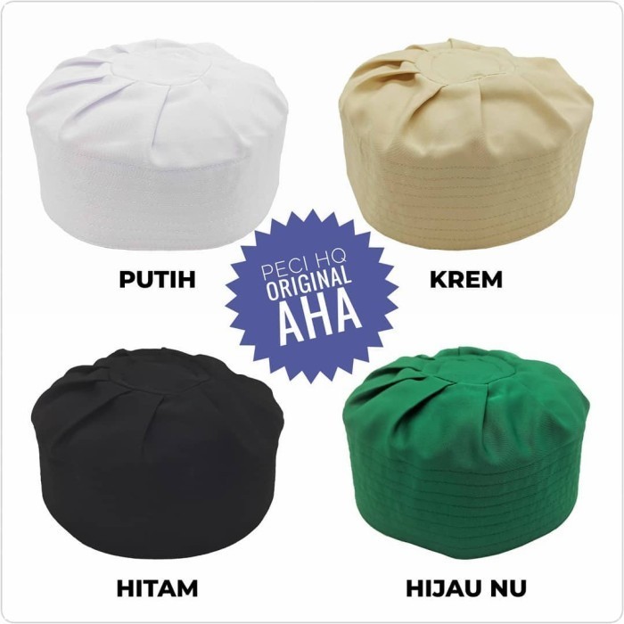 SALE Peci Ijazi Peci Habib Syech Assegaf - Cream Gilaa