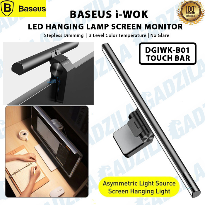 Baseus I-Wok Lampu Layar Led Monitor Komputer Screen Hanging Lamp Baca