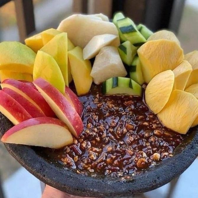

Bumbu Rujak Kacang Mede kemasan Pouch 1000 gram H24S