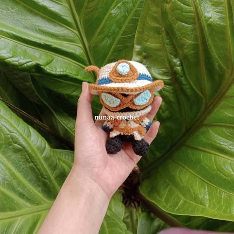 Boneka Cypher | Amigurumi | Boneka Rajut Cypher Valorant | Boneka Custom
