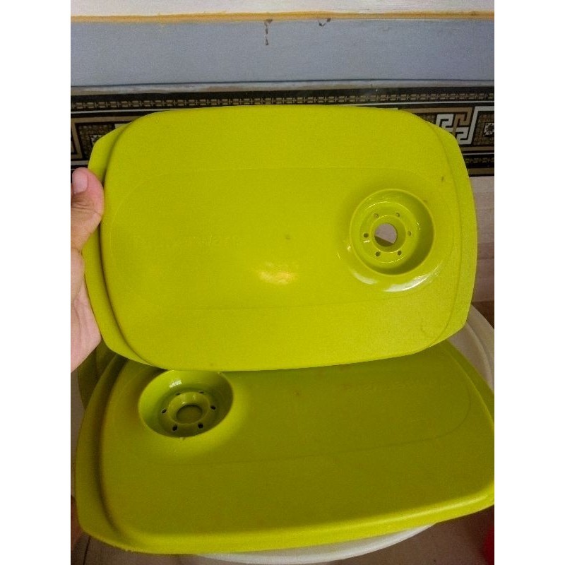 tutup seal byo tanpa katup tupperware second preloved