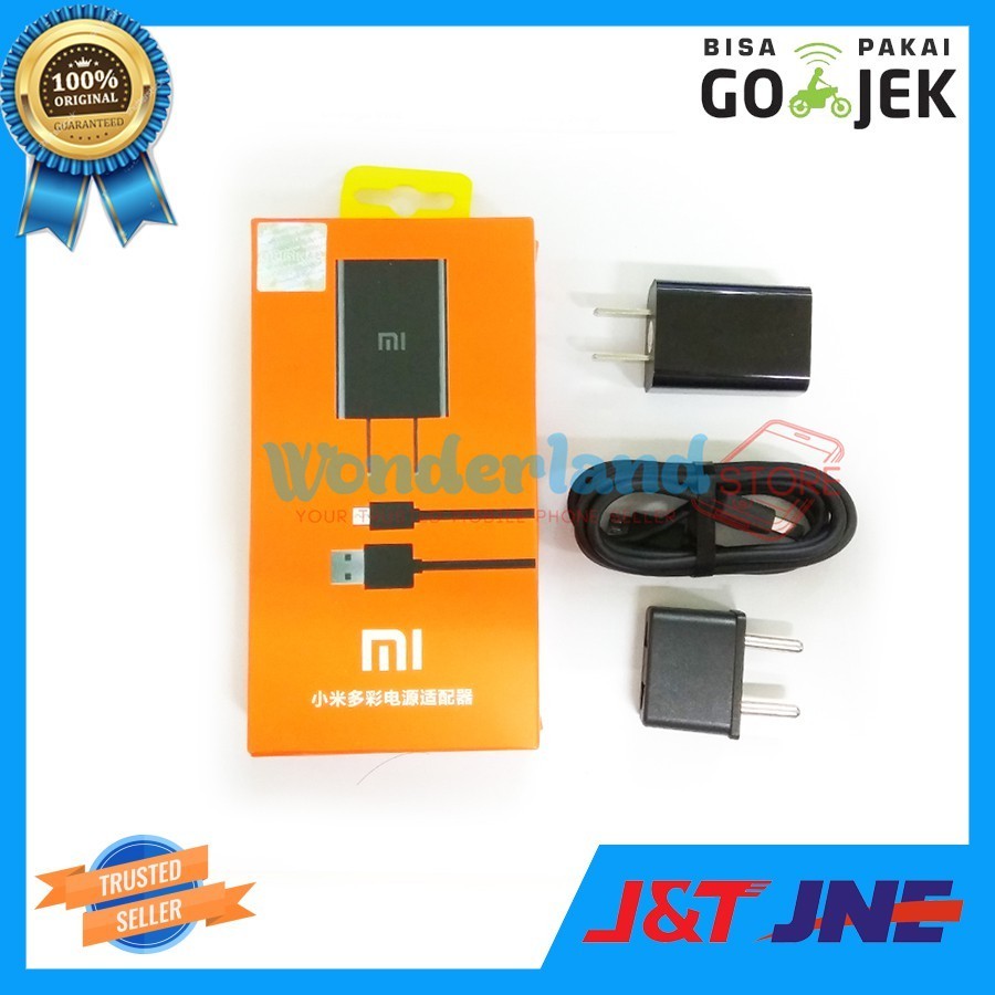 Travel Charger Xiaomi Original Output 2A - Wonderland Store Bandung