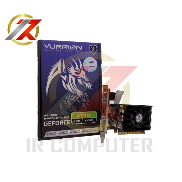 Vga Vurrion Nvidia Geforce Gt 710 2 Gb Ddr3 64 Bit Gt710 2Gb