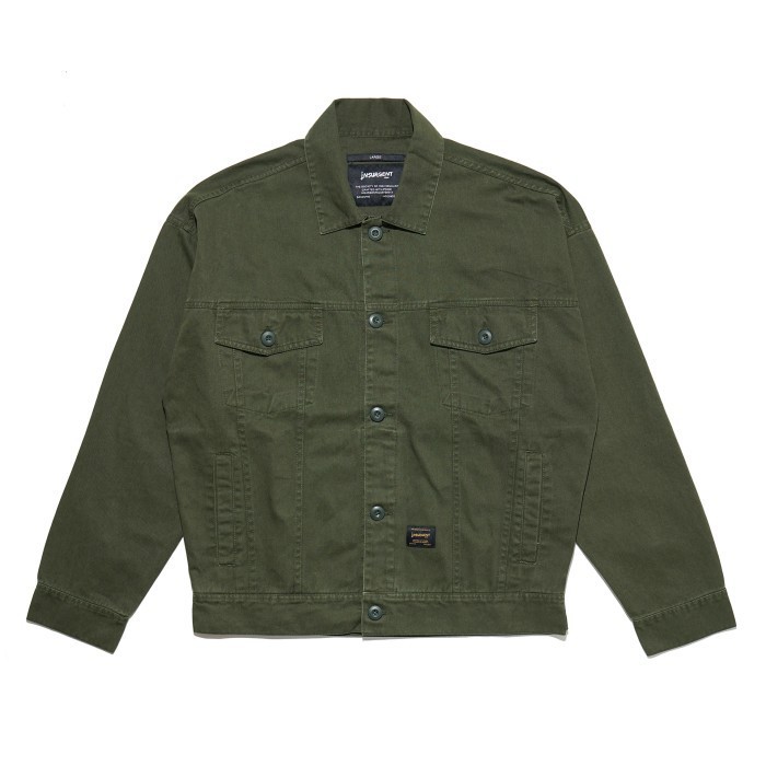 Insurgent Jaket Pria Trucker (Military) Jacket Olive