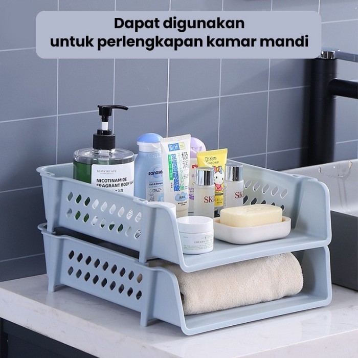 Rak Meja Susun Tempat File Berkas Dokumen Kantor Rak Laci Serbaguna