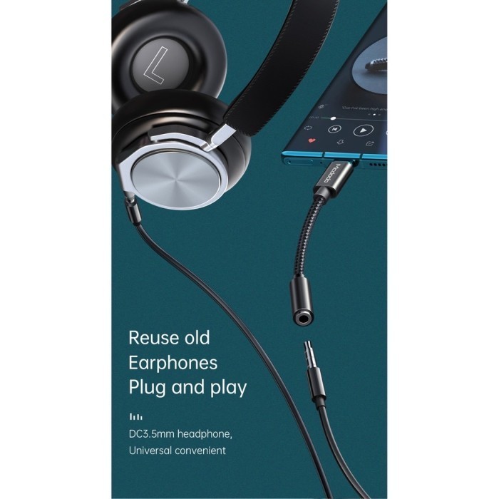 Converter Audio Asus Rog 3 Type C To Jack 3.5Mm Mcdodo Bisa Open Mic